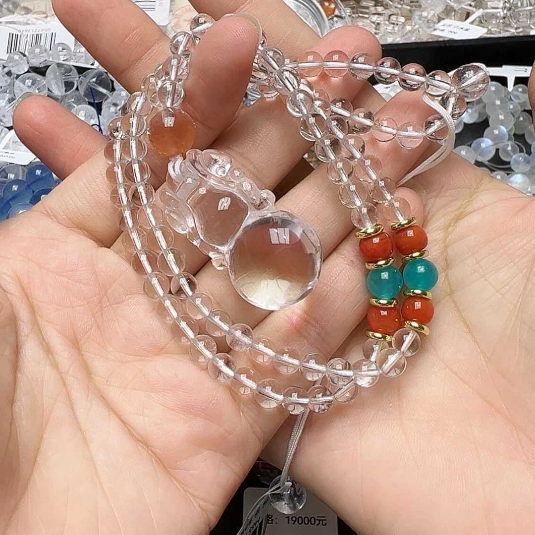 未镶嵌手链水晶多样性发一