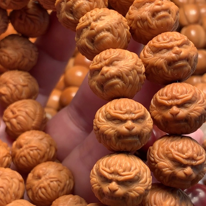 【闪购商品】猴头核桃手串顺****然悟空