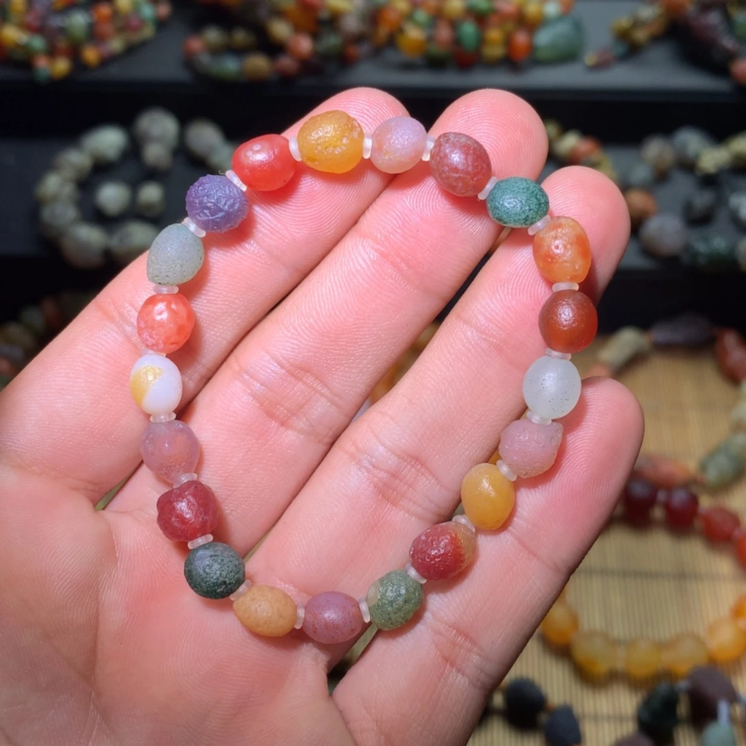 玛瑙/玉髓未镶嵌手链