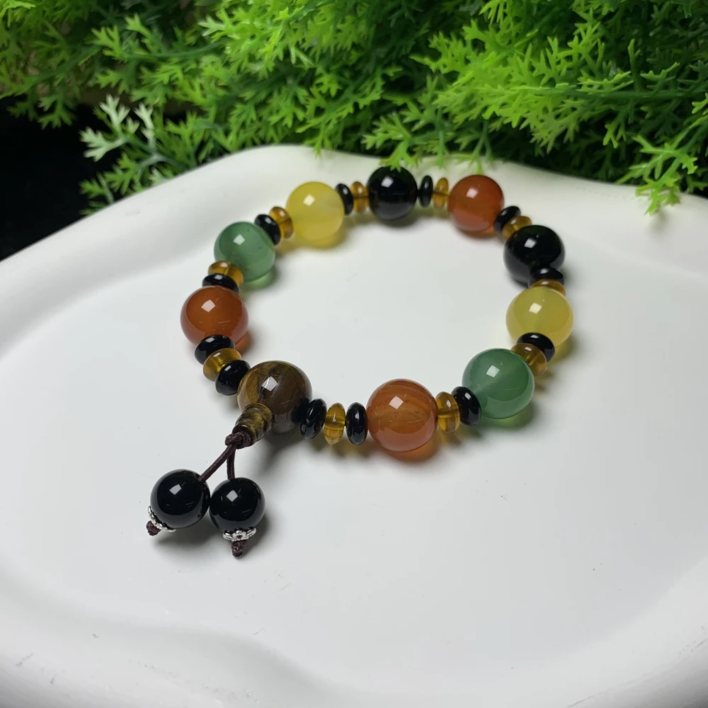 （冰冰）玛瑙多宝珠串FL2/多样性发其一CP