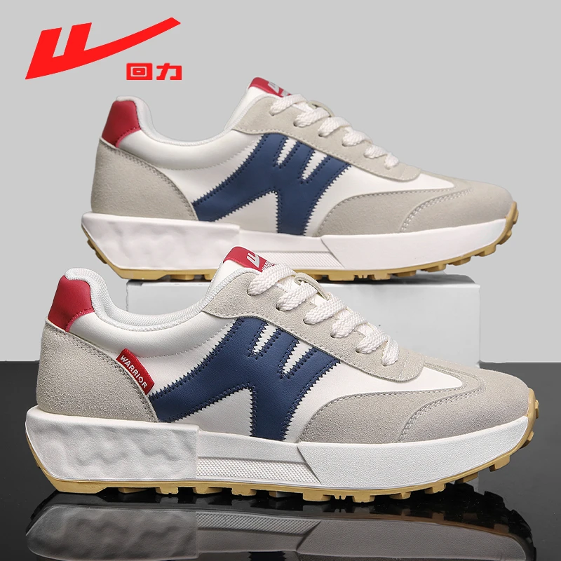 Warrior/回力软底春夏季设计感休闲户外跑鞋潮流小众百搭低帮男鞋