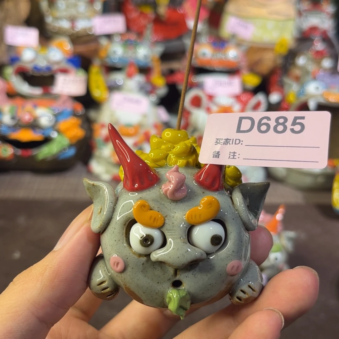 泥塑纯手工茶宠摆件