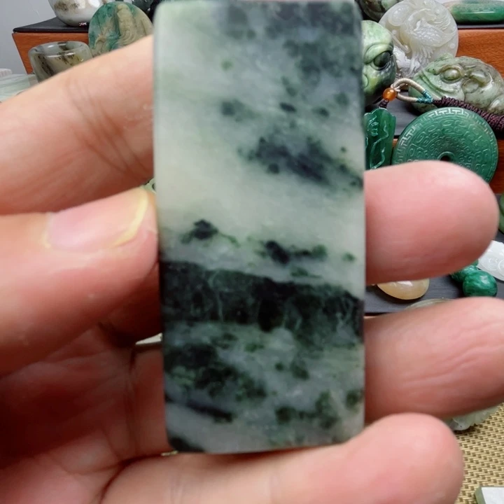 未镶嵌独山玉珠宝半成品