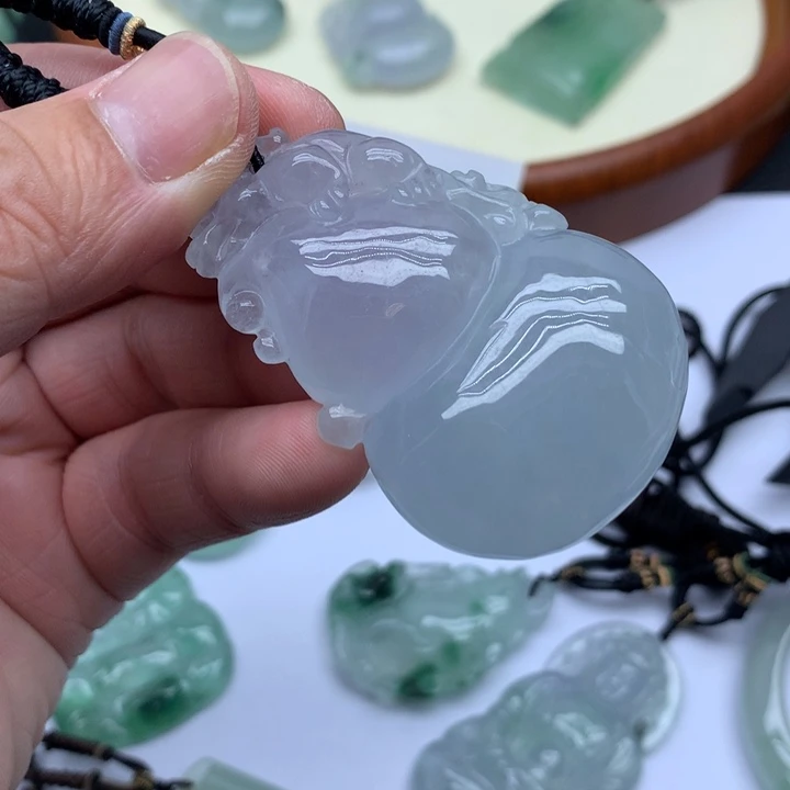 绿***萝一物一图，葫芦吊坠