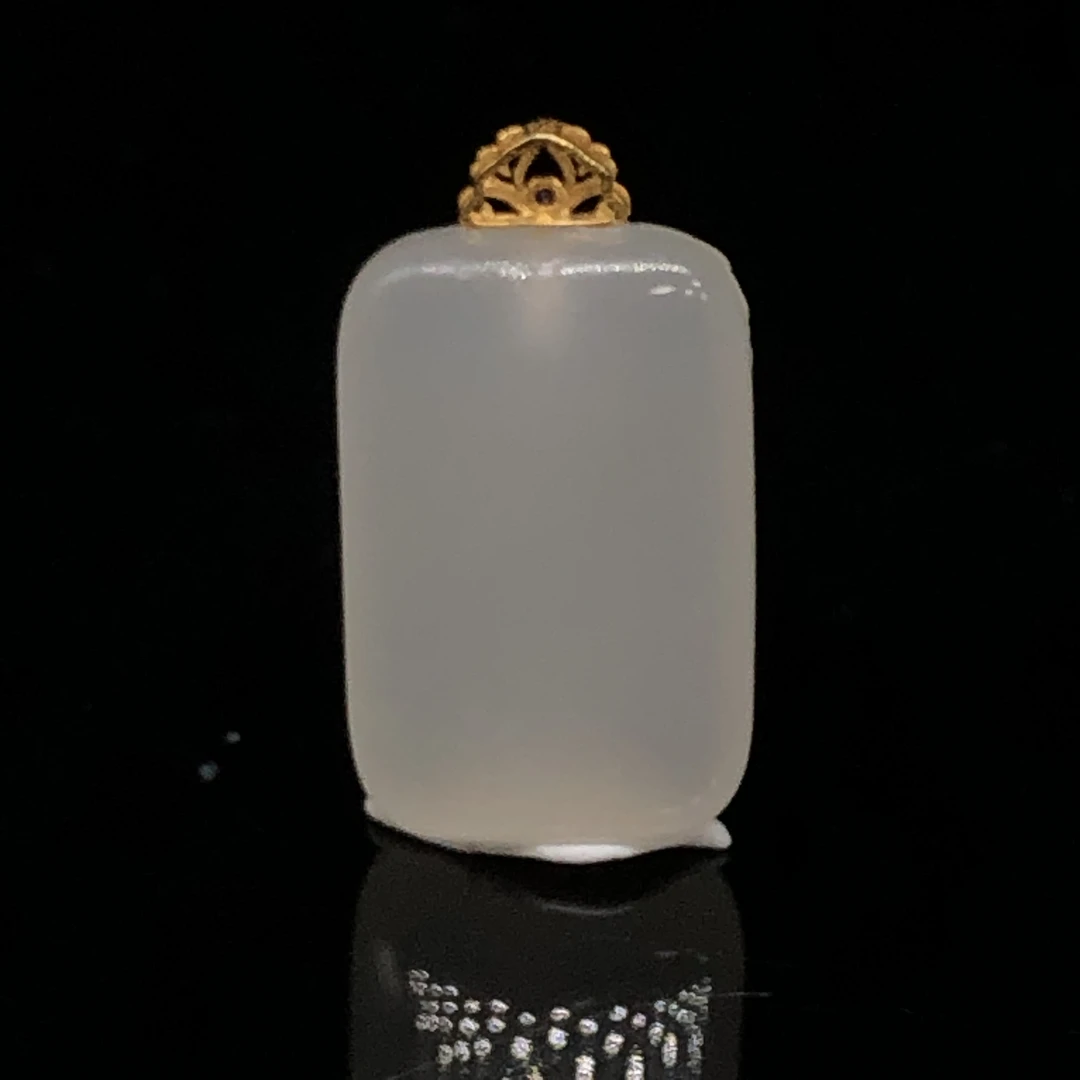 31和田白玉一级白无事牌/900776保利厦门拍卖