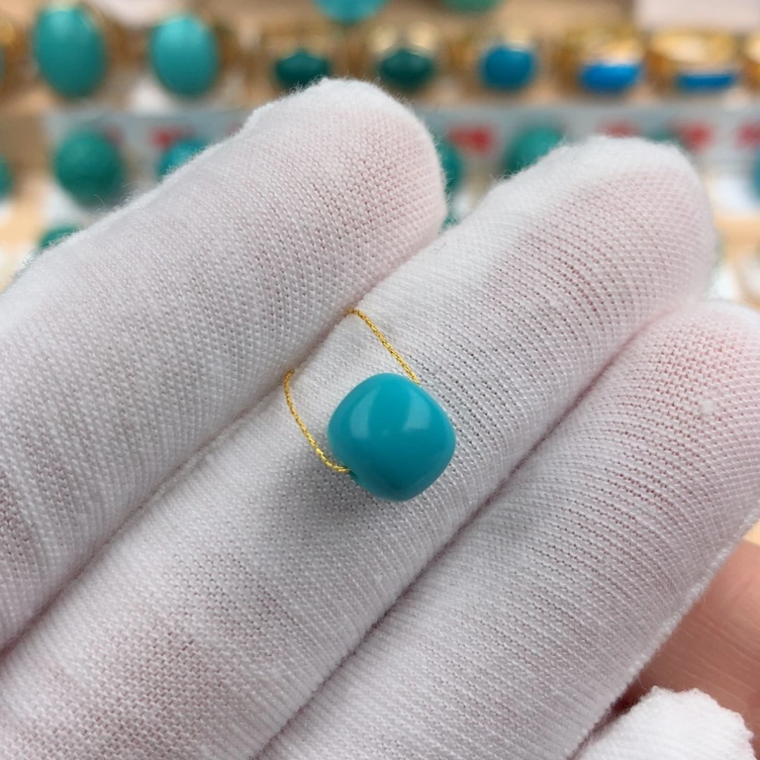 绿松石未镶嵌配饰8.2-7.2