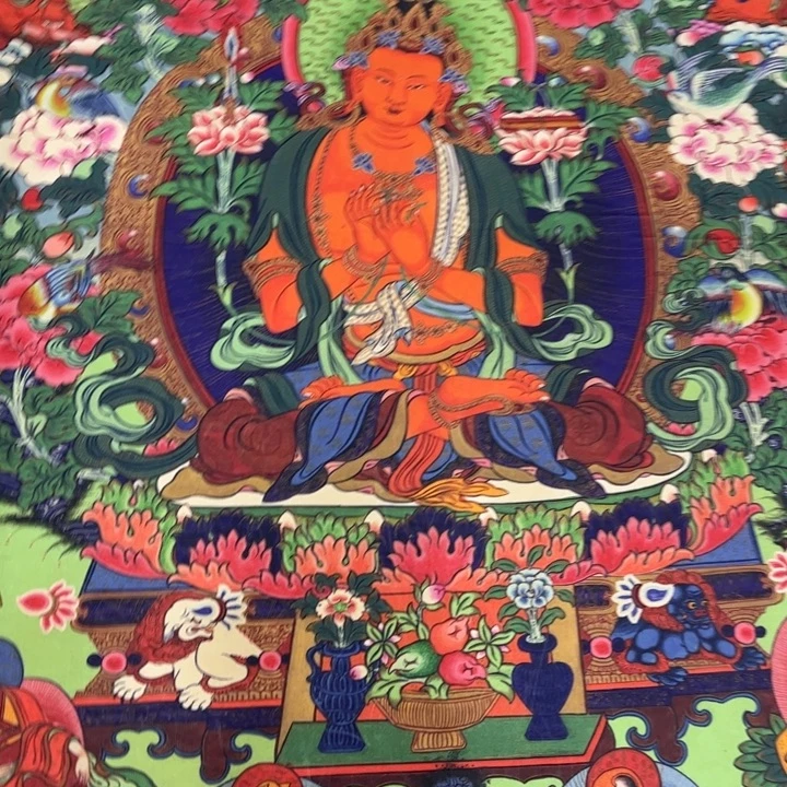 装裱画唐卡绘画作品