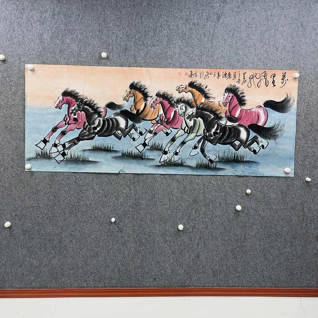 书法作品多次参加