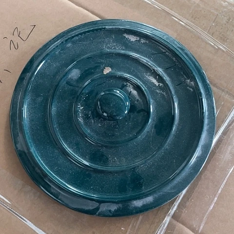 微瑕，不能明火，口径18绿盖