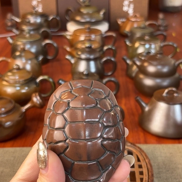 纯手工制作直播间福利茶宠富甲一方07