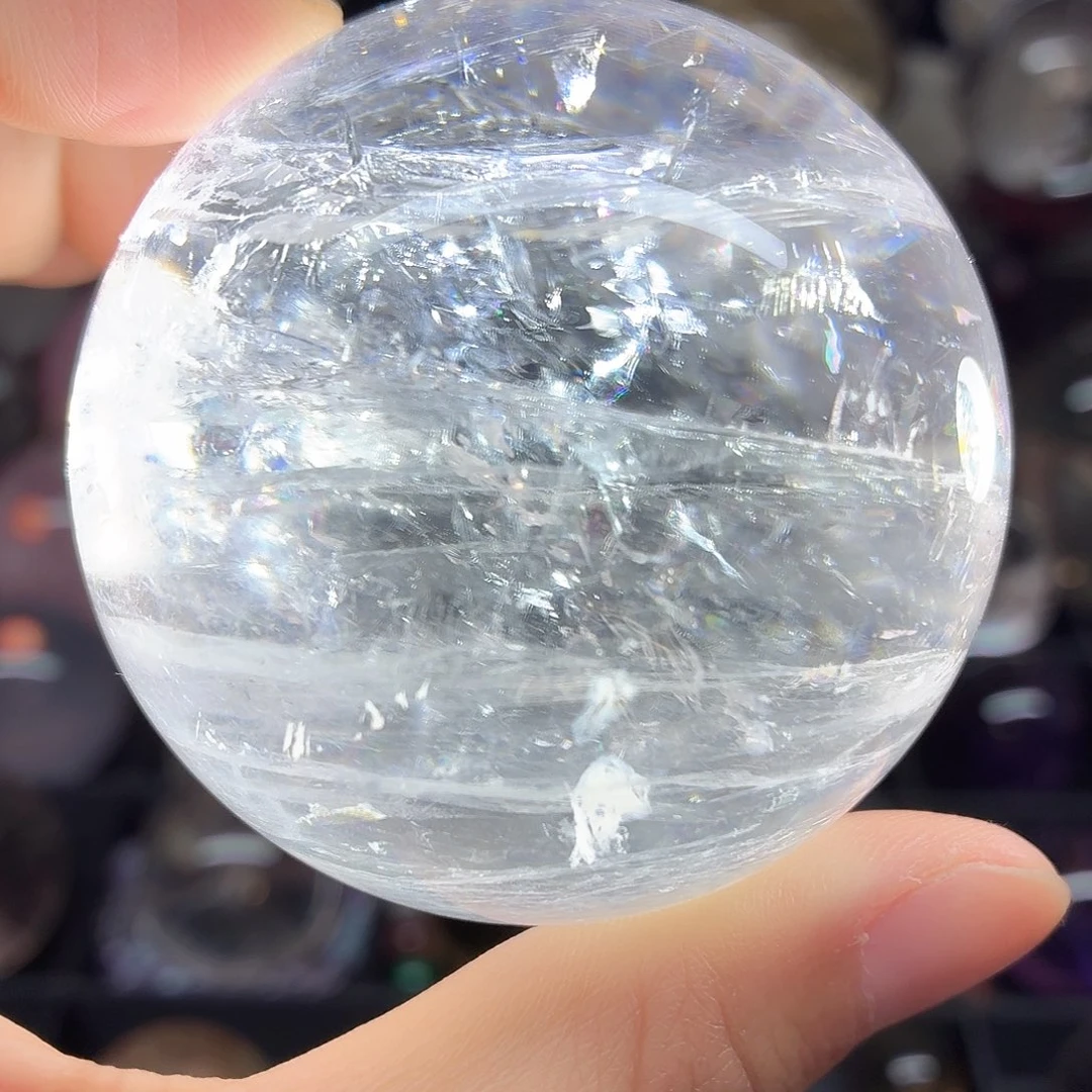 水晶未镶嵌珠宝半成品白水晶61