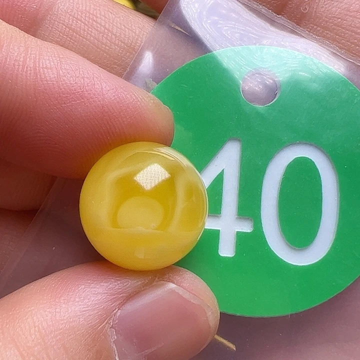 蜜蜡未镶嵌珠宝奇石14m m