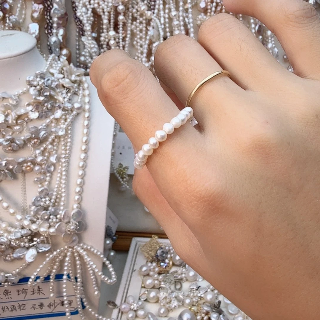 淡水珍珠颈饰未镶嵌