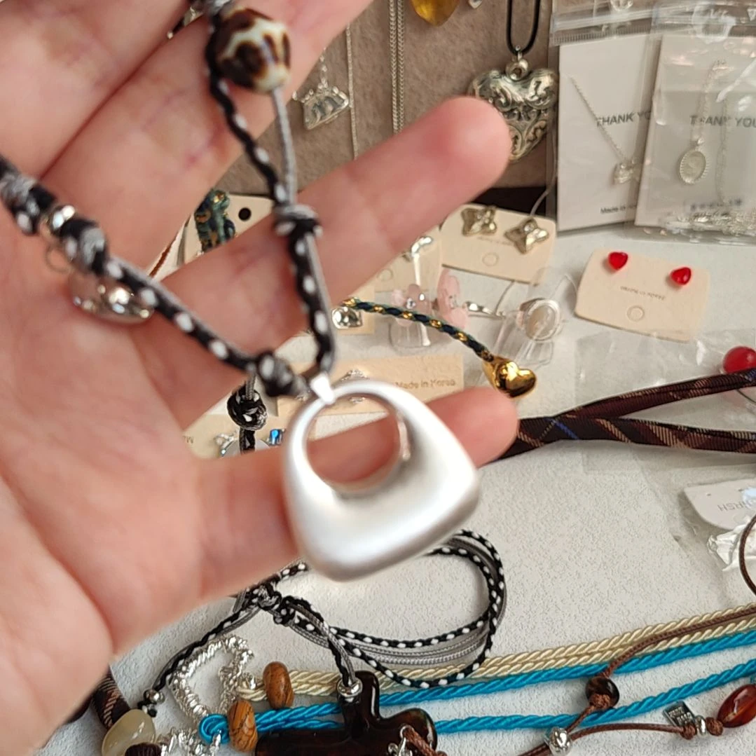 铜合金小福包毛衣链