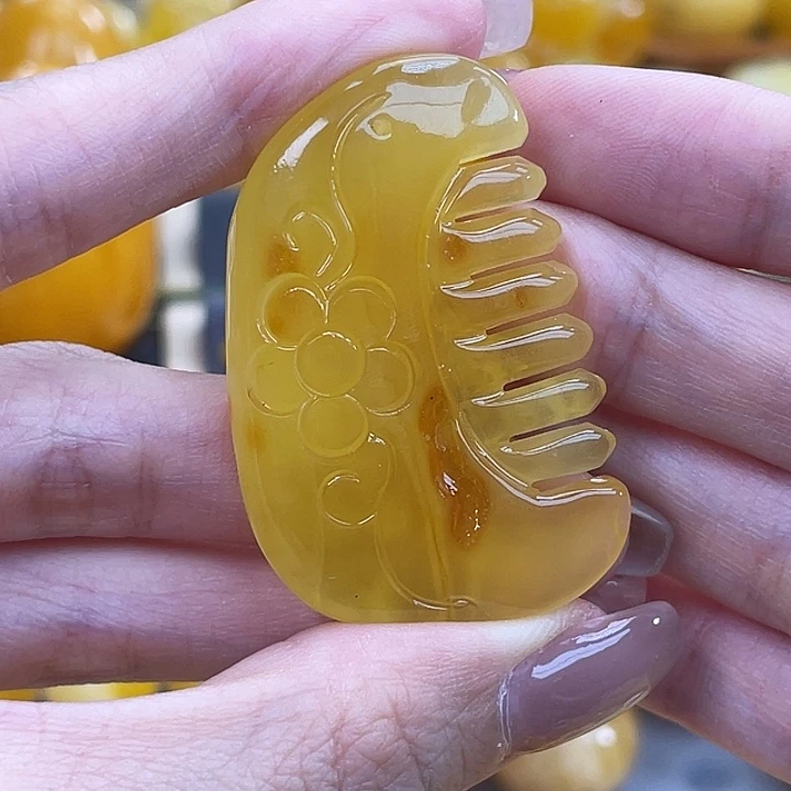 琥珀未镶嵌珠宝奇石琥珀蜜蜡J49