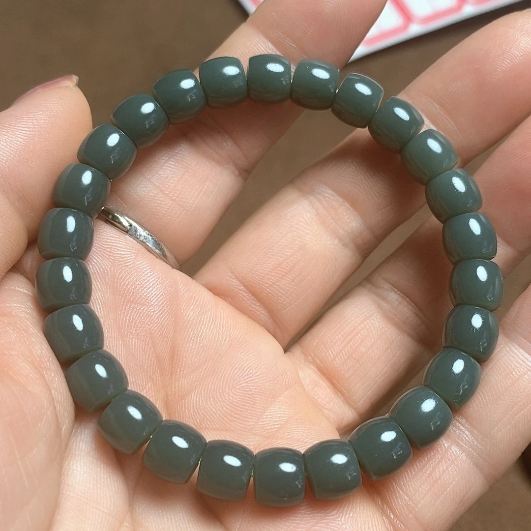 手链未镶嵌和田玉（糖玉）