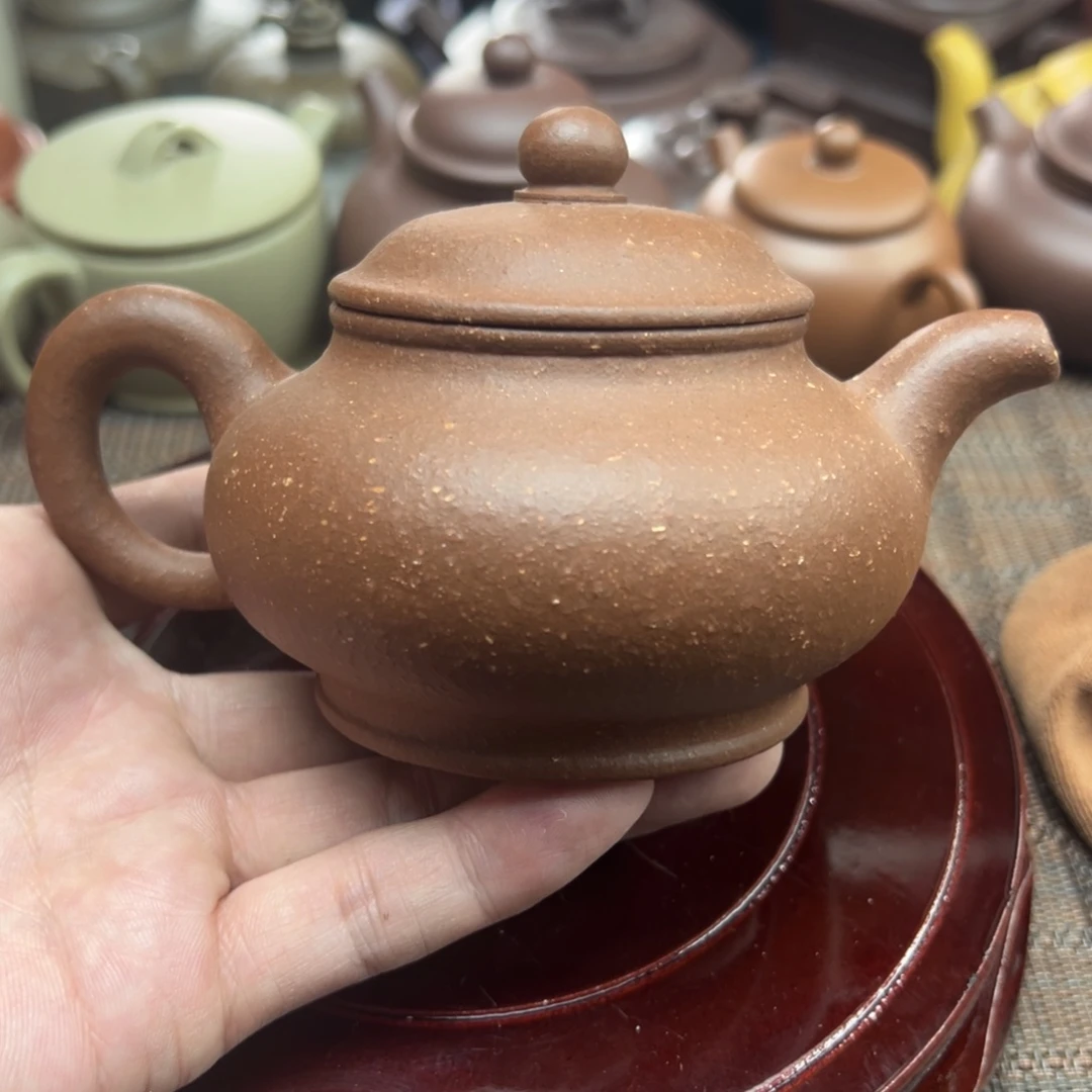 紫砂茶壶宜兴原矿紫砂壶230毫升容量