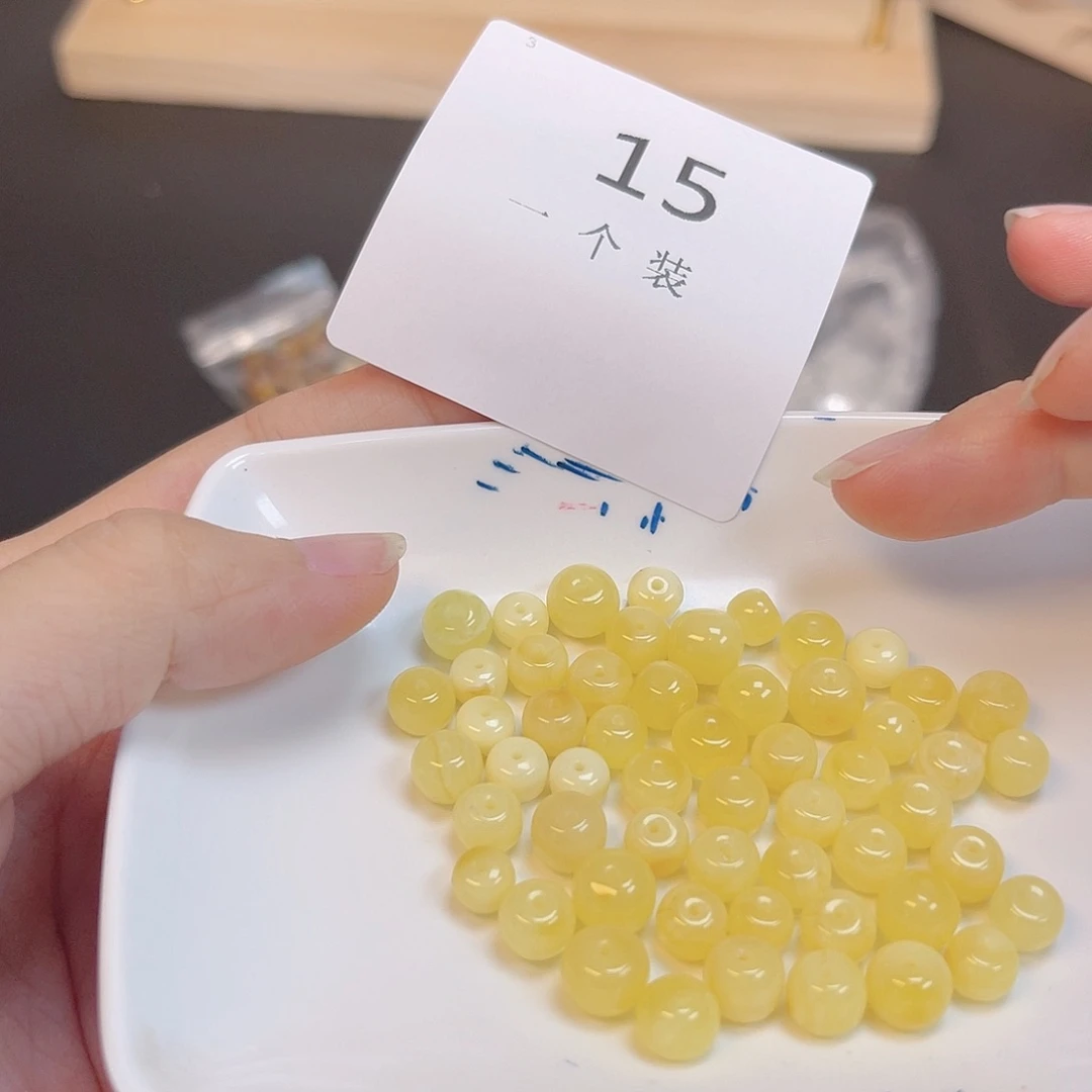 水晶珠宝半成品未镶嵌15 。