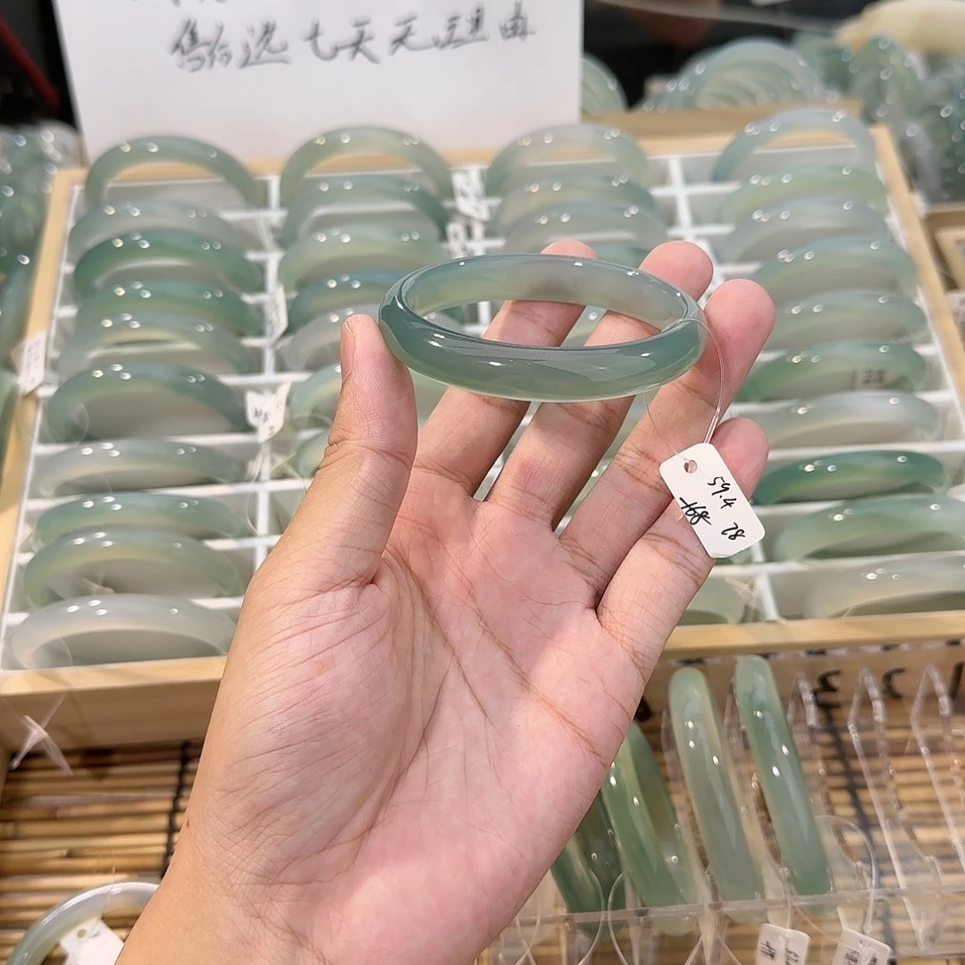 手镯玛瑙/玉髓未镶嵌圈口59.4