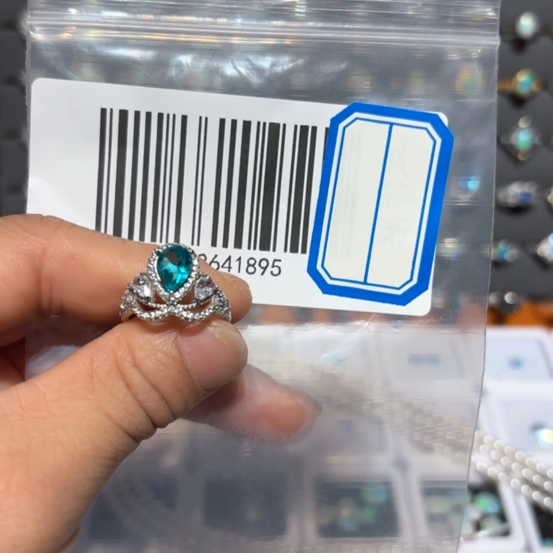 欧泊戒指银S925镶嵌醒***了戒指