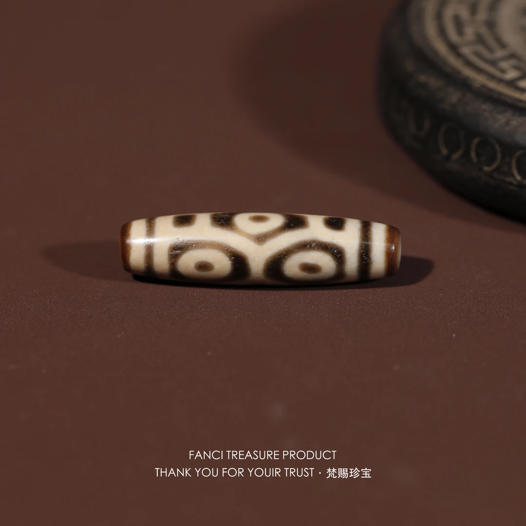 梵赐珍宝·【上肯老超顶】一代老台湾龙头六眼46*11.9mm天珠吊坠