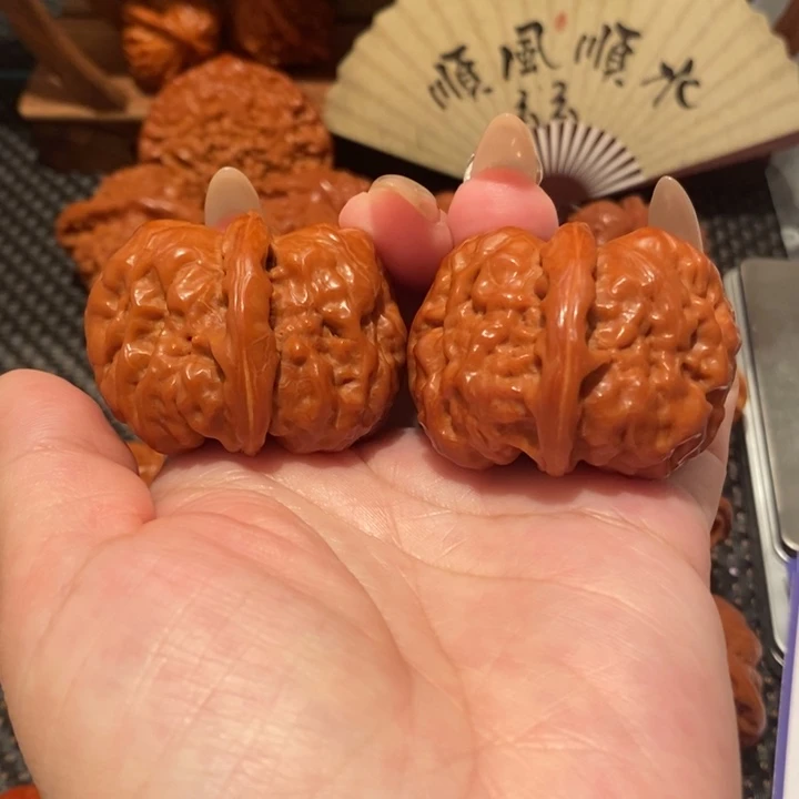 文玩核桃把件43全品蛤蟆头1230