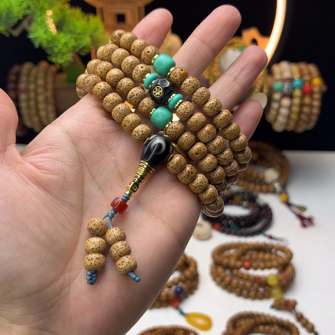 吊坠星月菩提星月菩提老陈籽9×7