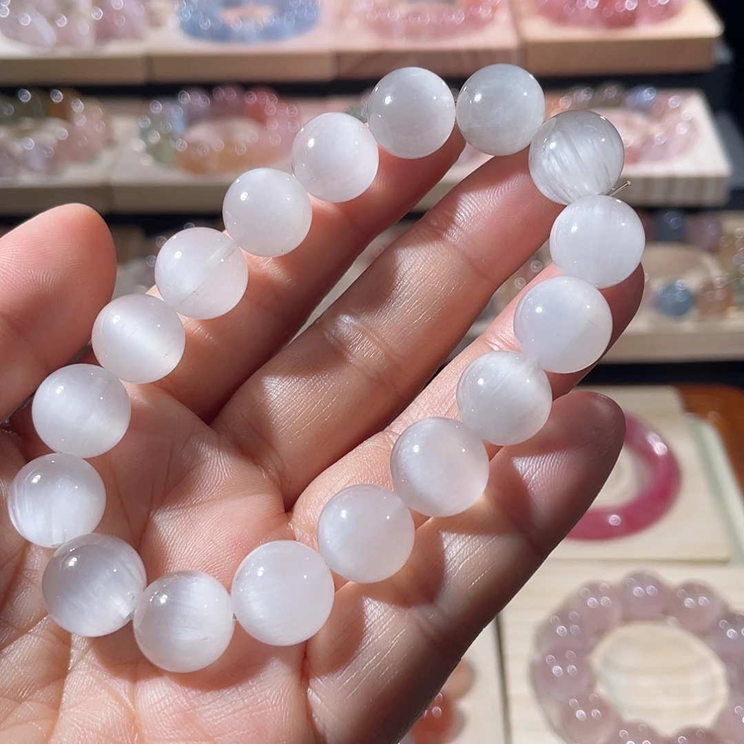 未镶嵌手链水晶兔毛手链