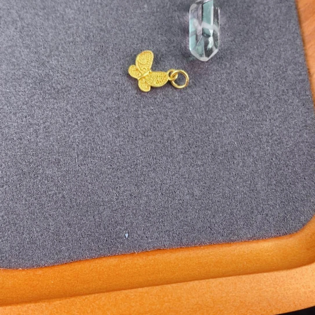 水晶珠宝半成品银S925镀金镶嵌