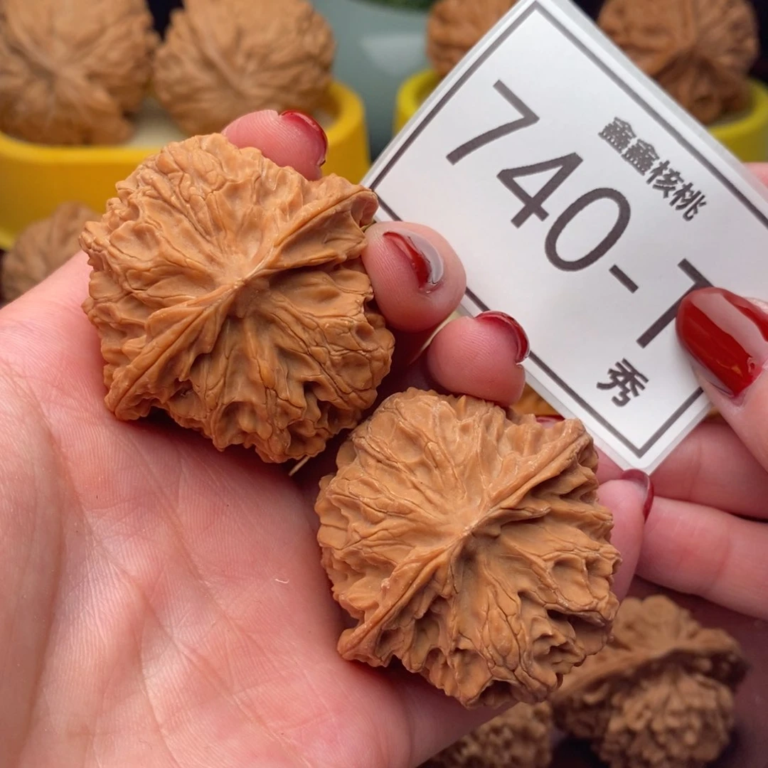 文玩核桃把件苹果园45