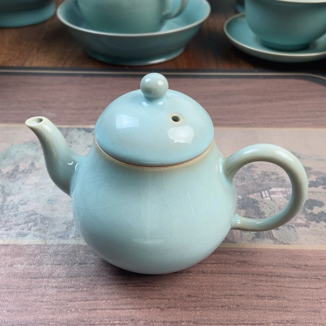 摆件瓷原产地原矿汝瓷～茶器