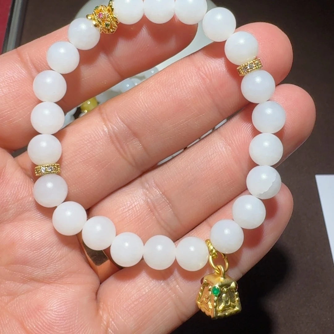 和田玉手链未镶嵌