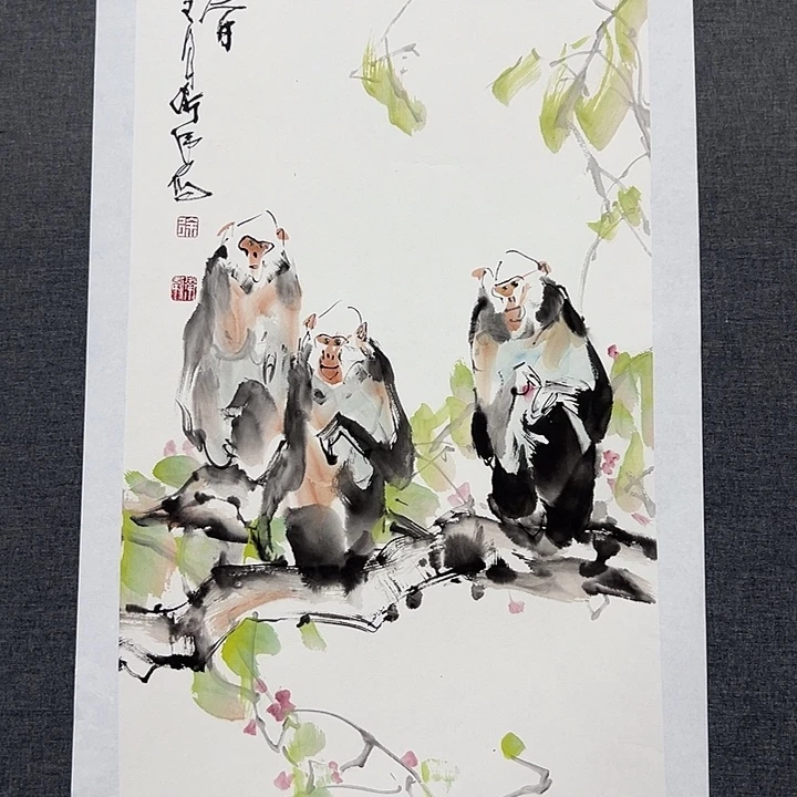 国画书画作品多次
