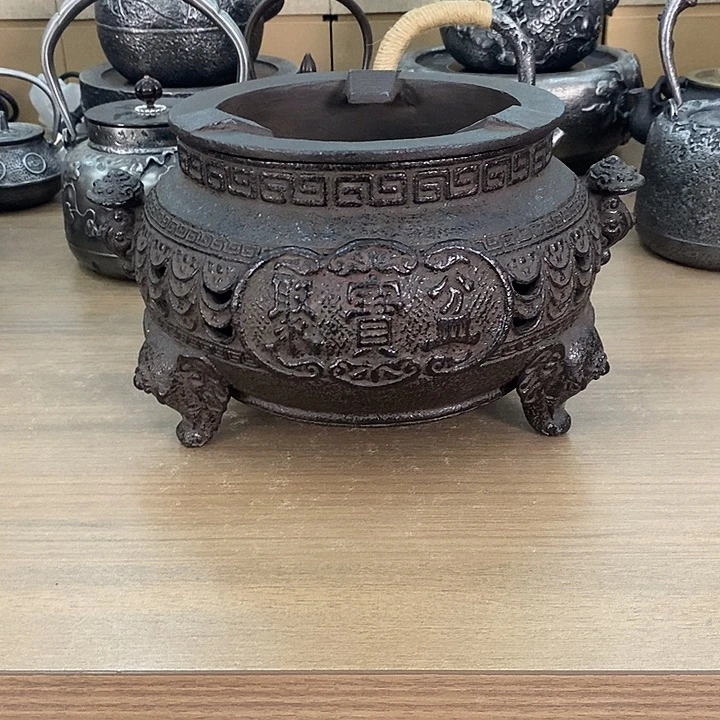 聚宝盆碳炉纯手工打造