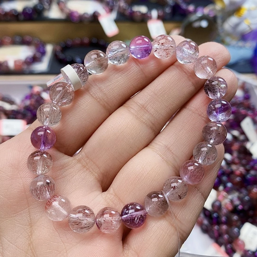 未镶嵌手链水晶仙女超七8m+ T135开播福利