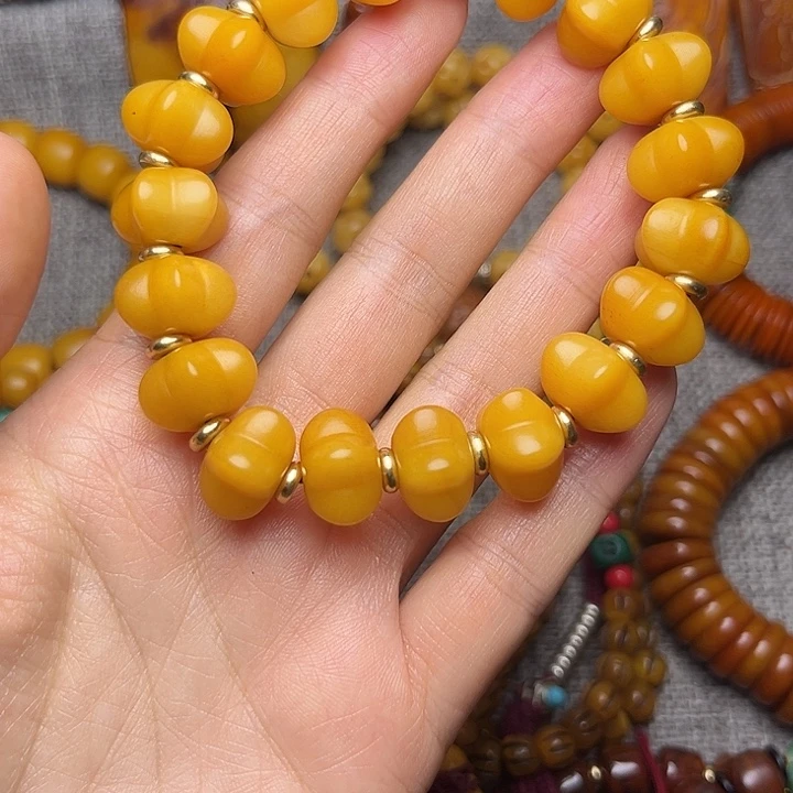 驾***练牛骨手串/手链牦牛骨