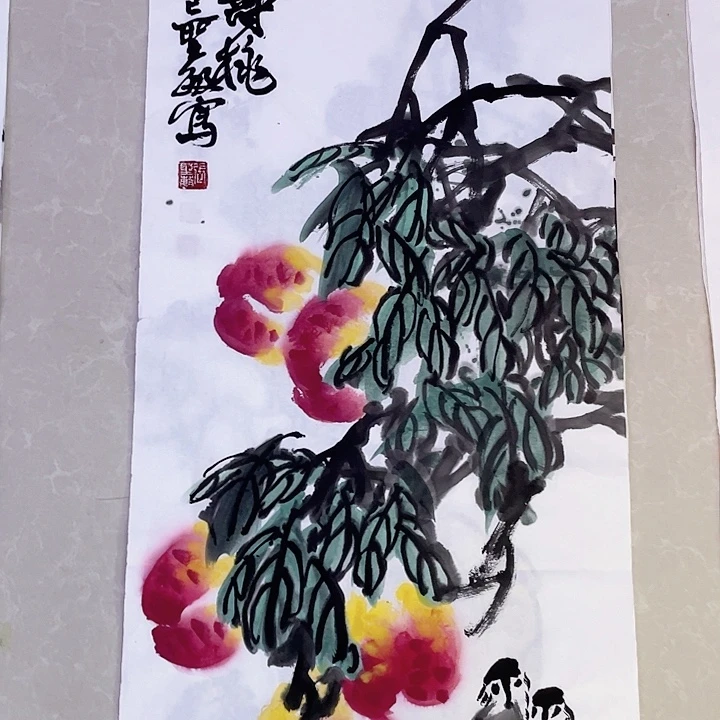 国画张圣敏先生纯手绘作品