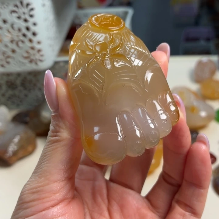 玛瑙/玉髓未镶嵌吊坠(不含链)