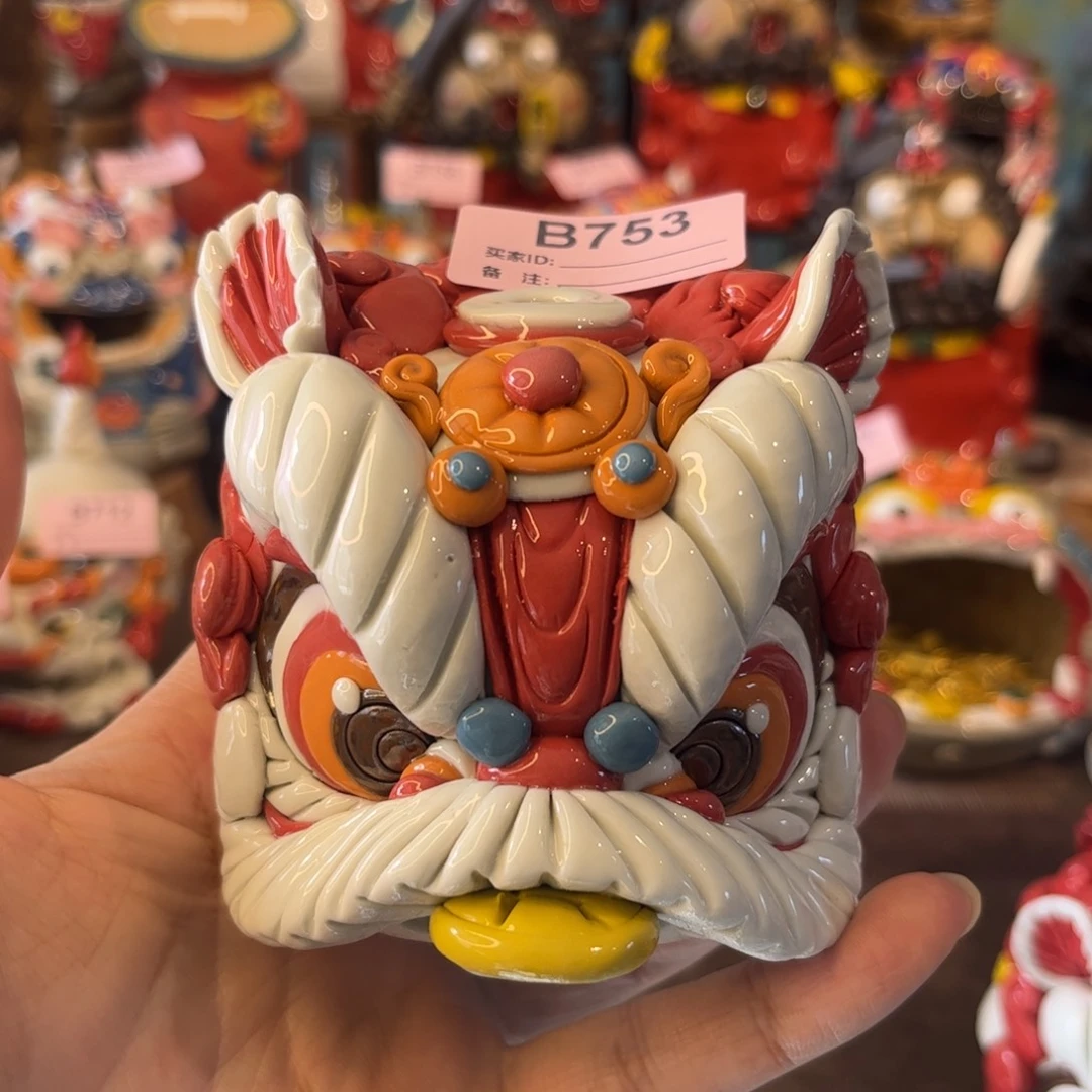 凤***院泥塑纯手工茶宠摆件
