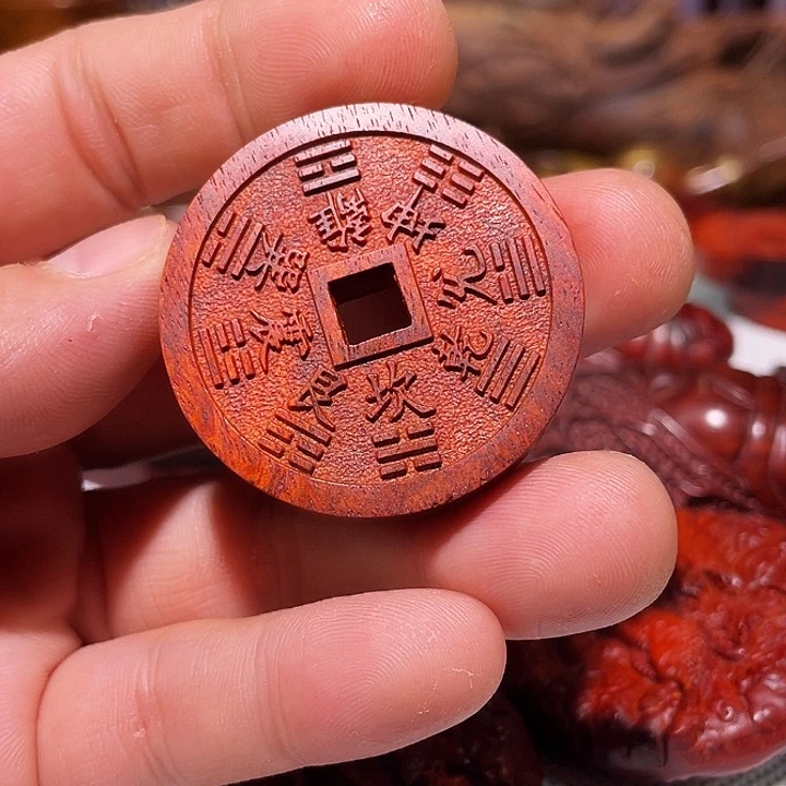 檀香紫檀（小叶紫檀）山鬼4厘米