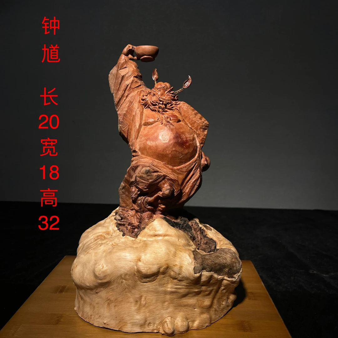 《钟馗》手工艺品创意摆件人物，桌上摆放