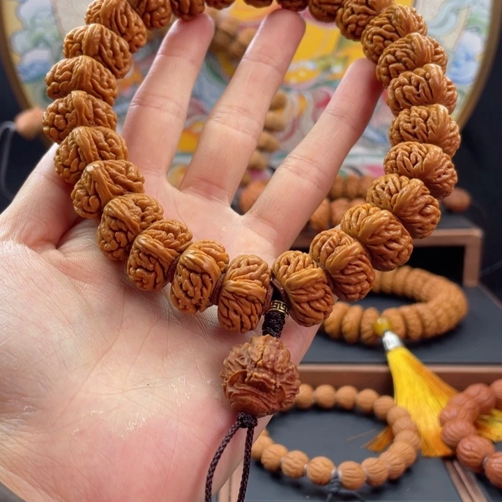 桃核手串龙纹桃核矮刺