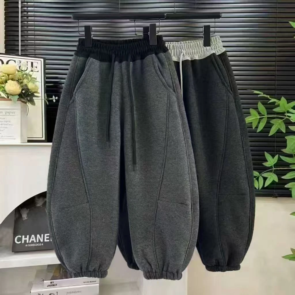 西西家加绒加厚韩版裤