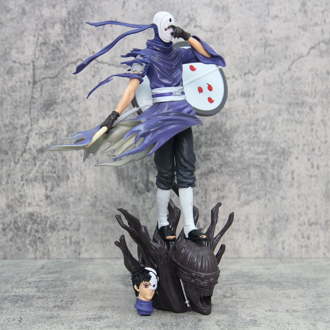 火影手办GK十年百忍晓组织阿飞宇智波带土动漫模型雕像摆件批