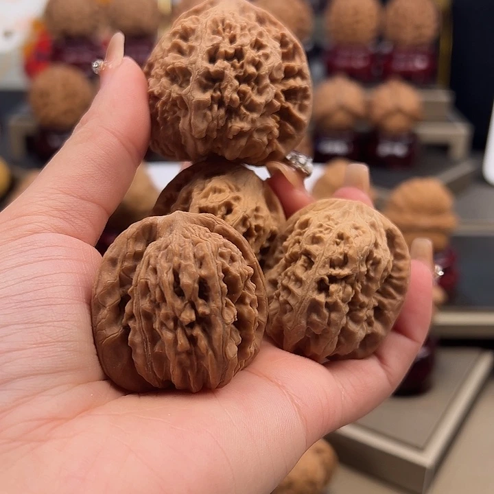 文玩核桃把件官帽➕四座楼➕将军膀s-002