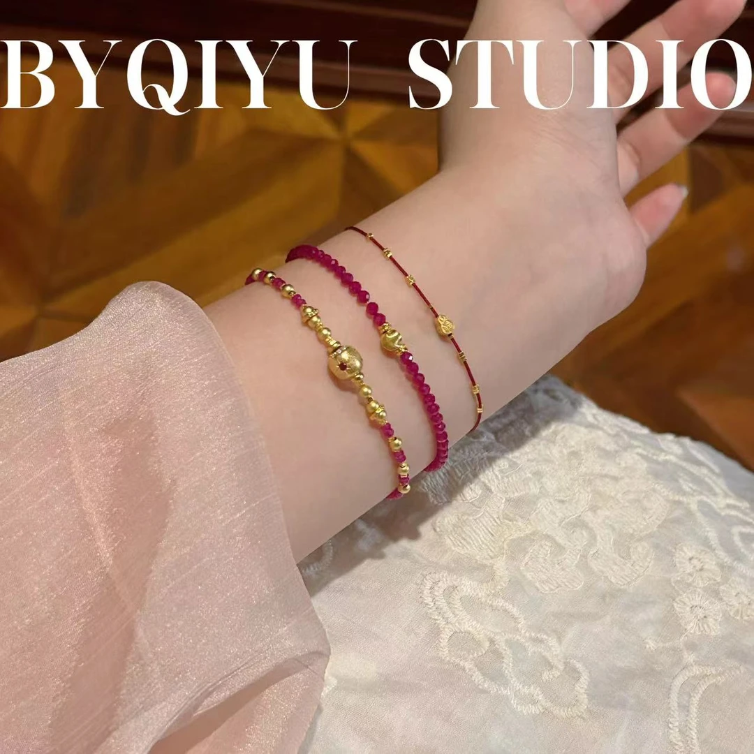 925银手链 S925银星芒路路通手链