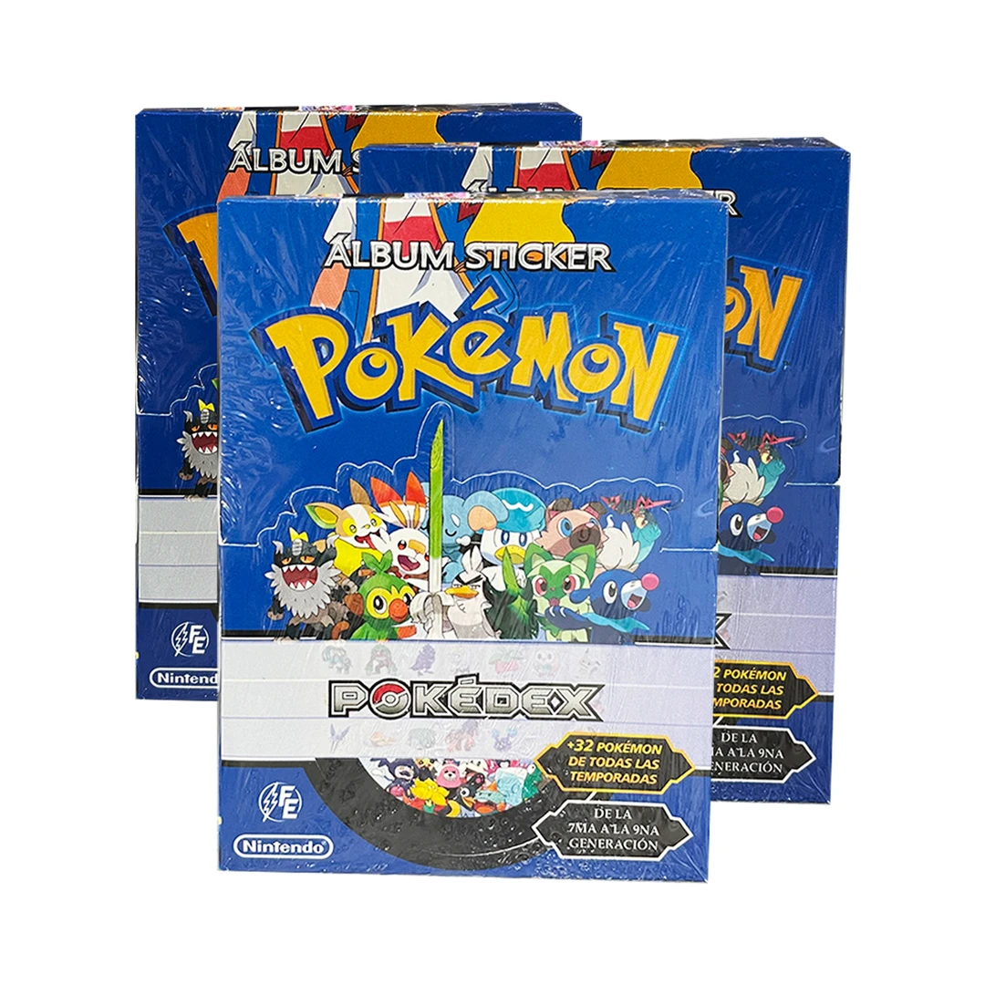 【猫猫卡牌】2025宝可梦 PTCG Pokemon Pokedex贴纸 3包起