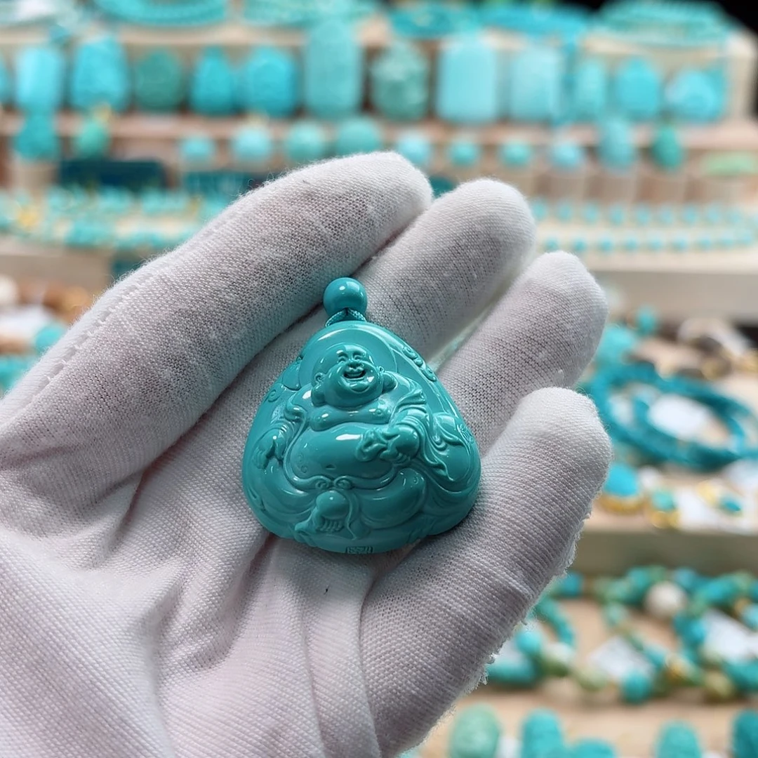 绿松石未镶嵌珠宝奇石