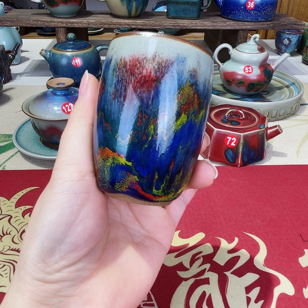 壶禹州钧瓷艺术作品