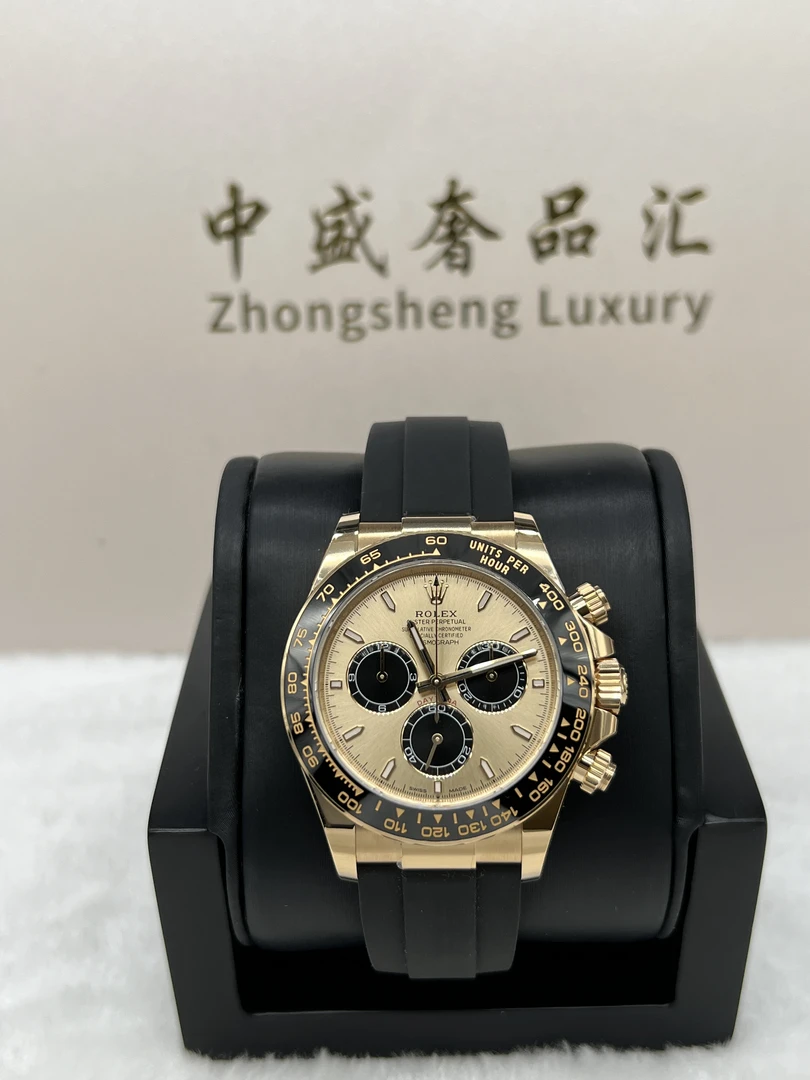 未使用 Rolex/劳力士 25年126518余文乐迪通拿男士时尚名表